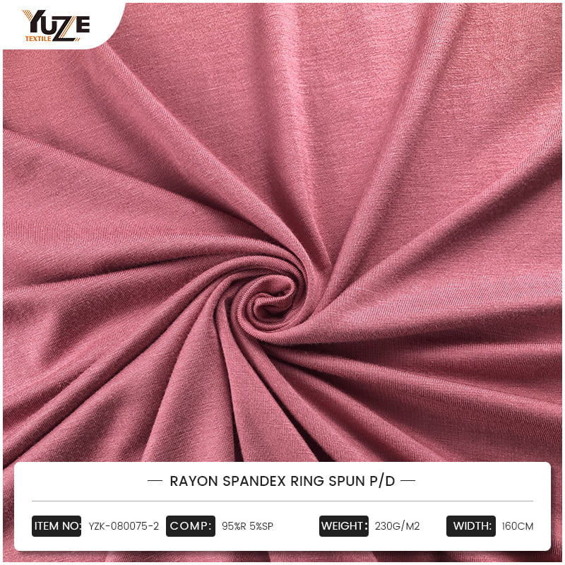 YZK-080075-2 ANILLO RAYON SPANDEX SPUN P/D