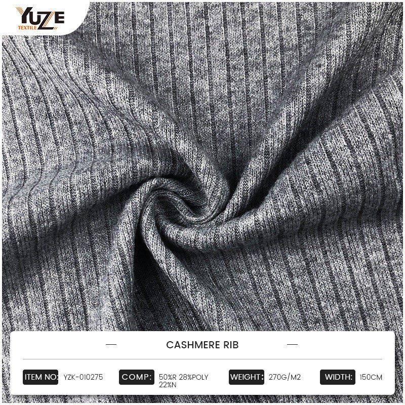 YZK-010275 CASHMERE RIB