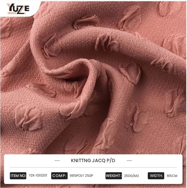 YZK-030201 Jacquard P/D: una opción de tela de alto rendimiento que combina moda y comodidad