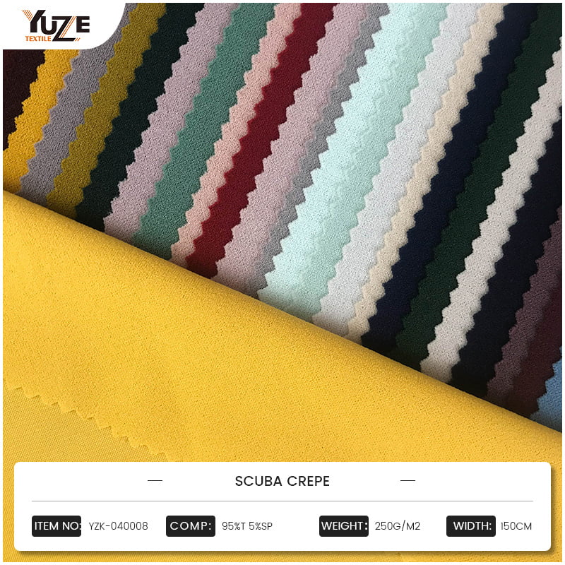 ¿Cómo define la ingeniería de fibras de alta torsión las propiedades táctiles y estructurales distintivas de la tela Moss Crepe?